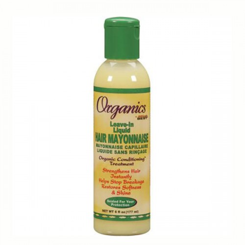 Africa's Best Organics Leave-In Liquid Hair Mayonnaise 6oz